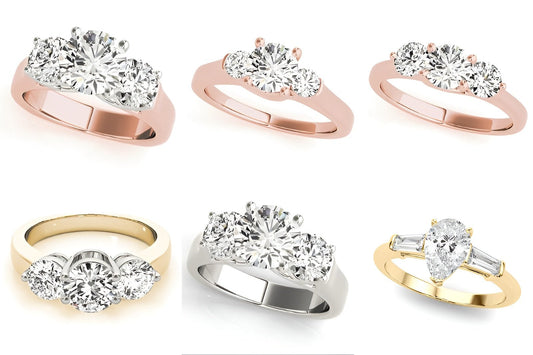 The Top 10 Three Stone Engagement Rings That Tell a Love Story