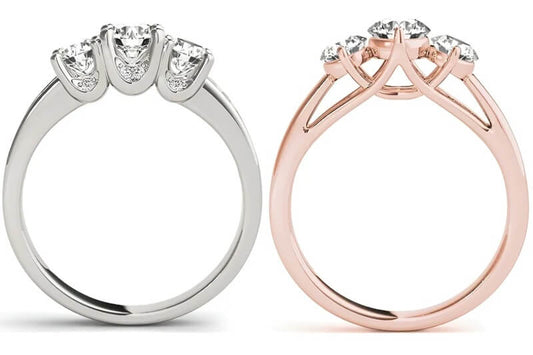 What Does a Three Stone Engagement Ring Symbolize? - Free Chérie Diamonds