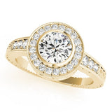 Bygone Beauty Engagement Ring - Free Chérie Diamonds