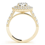 The Fenix Double Halo Engagement Ring - Free Chérie Diamonds