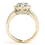 Imperial Multirow Halo Ring - Free Chérie Diamonds