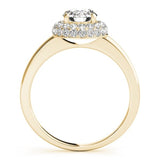 Solitaire Multi - Halo Engagement Ring - Free Chérie Diamonds