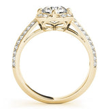 Floral Bloom Multirow Engagement Ring - Free Chérie Diamonds