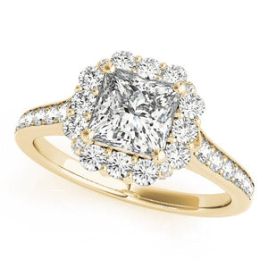 Versailles Halo Engagement Ring - Free Chérie Diamonds