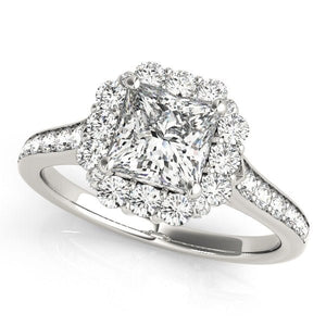 Versailles Halo Engagement Ring - Free Chérie Diamonds