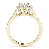 Versailles Halo Engagement Ring - Free Chérie Diamonds