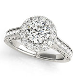 Golden Past Engagement Ring - Free Chérie Diamonds