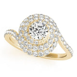 Infinite Wrap Engagement Ring - Free Chérie Diamonds