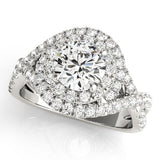 Opulent Orbit Engagement Ring - Free Chérie Diamonds