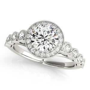 Midnight Whisper Halo Ring - Free Chérie Diamonds