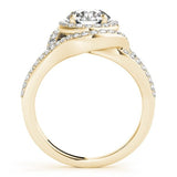 Diamond Galaxy Double Halo Ring - Free Chérie Diamonds