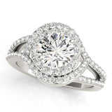 Diamond Galaxy Double Halo Ring - Free Chérie Diamonds