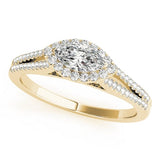Meadow Halo Engagement Ring - Free Chérie Diamonds
