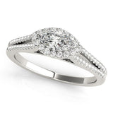 Meadow Halo Engagement Ring - Free Chérie Diamonds