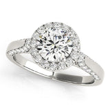 Promise Etched Engagement Ring - Free Chérie Diamonds