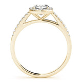 Cushion - Cut Halo Engagement Ring - Free Chérie Diamonds