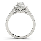 The Astra Double Halo Ring - Free Chérie Diamonds