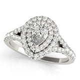 The Astra Double Halo Ring - Free Chérie Diamonds