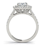 The Pavilion Double Halo Ring - Free Chérie Diamonds