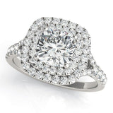 The Pavilion Double Halo Ring - Free Chérie Diamonds