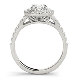 The Caela Double Halo Engagement Ring - Free Chérie Diamonds