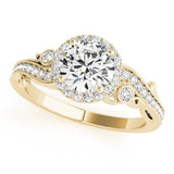 Palace Halo Engagement Ring - Free Chérie Diamonds