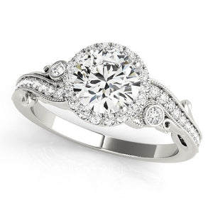 Palace Halo Engagement Ring - Free Chérie Diamonds