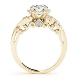 Palace Halo Engagement Ring - Free Chérie Diamonds