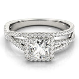 Grand Galaxy Rows Engagement Ring - Free Chérie Diamonds