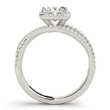 Grand Galaxy Rows Engagement Ring - Free Chérie Diamonds