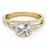 Graceful Paths Princess Cut Ring - Free Chérie Diamonds