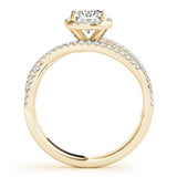 Graceful Paths Princess Cut Ring - Free Chérie Diamonds