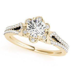 Dynasty Diamond Rows Engagement Ring - Free Chérie Diamonds