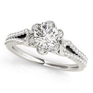 Dynasty Diamond Rows Engagement Ring - Free Chérie Diamonds