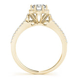 Dynasty Diamond Rows Engagement Ring - Free Chérie Diamonds
