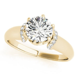 The Amour Crest Engagement Ring - Free Chérie Diamonds