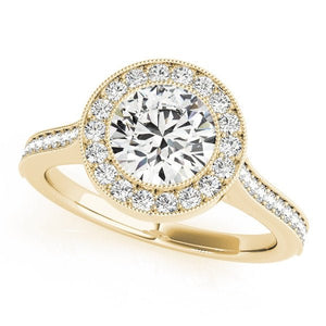 Grand Duchess Halo Engagement Ring - Free Chérie Diamonds
