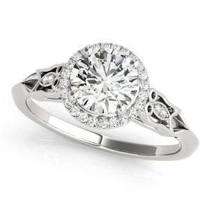 The Islen Halo Engagement Ring - Free Chérie Diamonds