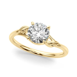 Twist Vine Solitaire Ring - Free Chérie Diamonds