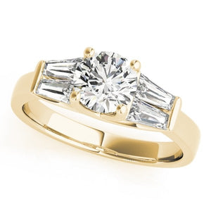 Baguette Engagement Ring - Free Chérie Diamonds
