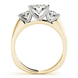 Three - Stone Solitaire Engagement Ring - Free Chérie Diamonds