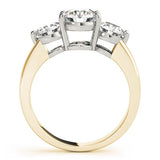 Solitaire Three - Stone Engagement Ring - Free Chérie Diamonds