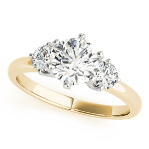Petite Three - Stone Engagement Ring - Free Chérie Diamonds