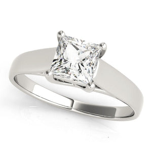 Princess Cut Solitaire Engagement Ring - Move to Trellis - Free Chérie Diamonds