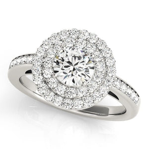 The Margaux Halo Engagement Ring - Free Chérie Diamonds