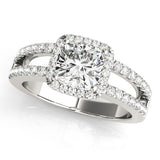Horizon Edge Engagement Ring - Free Chérie Diamonds