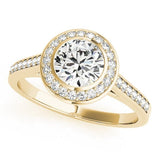 The Marlowe Halo Ring - Free Chérie Diamonds