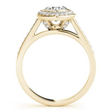 The Marlowe Halo Ring - Free Chérie Diamonds