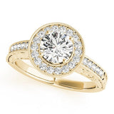 Antique Allure Engagement Ring - Free Chérie Diamonds
