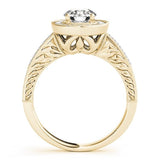 Antique Allure Engagement Ring - Free Chérie Diamonds